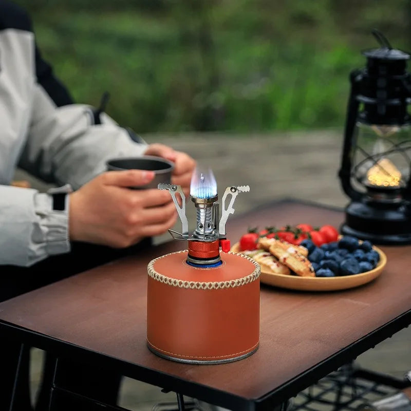 Foldable Outdoor Stove 2.0 Ultra-light Alloy Mini Gas Stove for Camping Hiking cooking