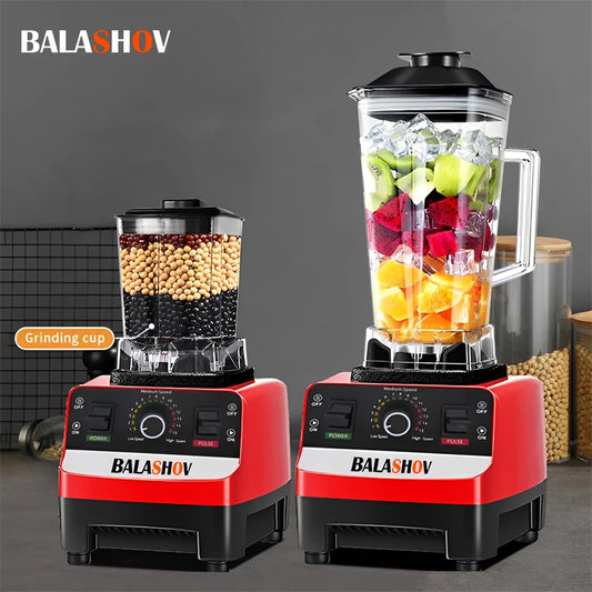 2000W Heavy-Duty Commercial Blender and Food Processor, Stationary Mixer for Ice, Smoothies, and Juicing – High Power, BPA-Free, Kitchen Essential