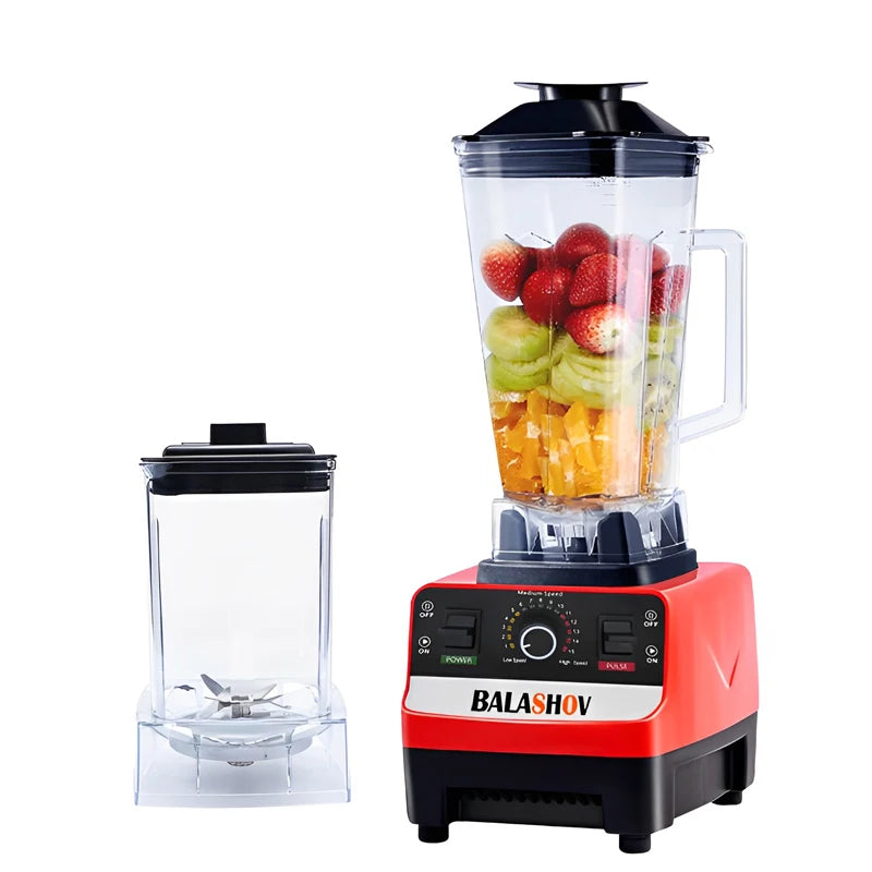 2000W Heavy-Duty Commercial Blender and Food Processor, Stationary Mixer for Ice, Smoothies, and Juicing – High Power, BPA-Free, Kitchen Essential