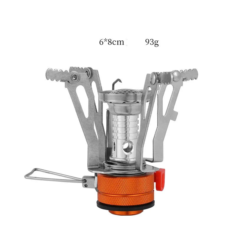 Foldable Outdoor Stove 2.0 Ultra-light Alloy Mini Gas Stove for Camping Hiking cooking